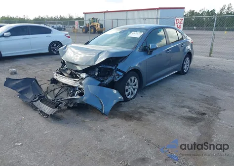 2022 Toyota Corolla Le из США, поврежденный, VIN JTDEPMAE4N3000995